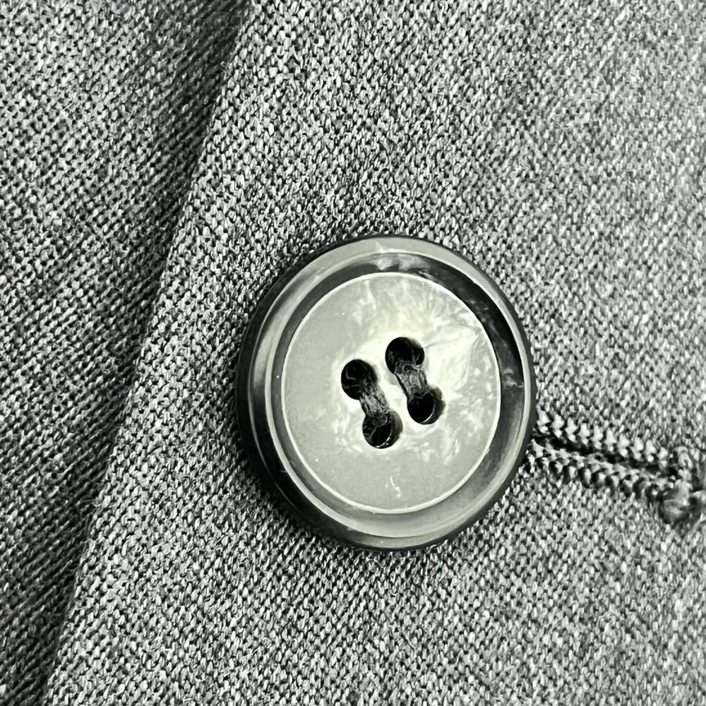 Michael Kors Mens 40R Single‎ Breasted Sport Coat Grey Slim Fit Lined Two-Button